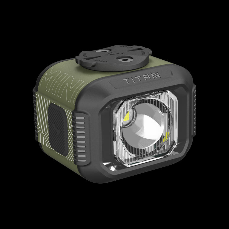 Moon TITAN MINI (700lm) Front Light Green