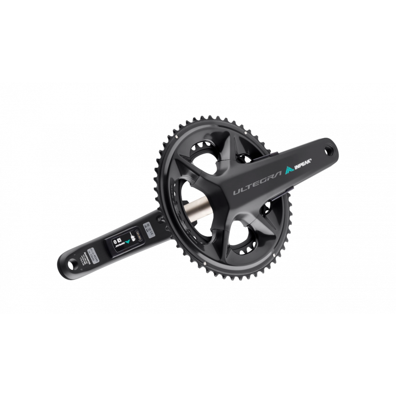 INPEAK Ultegra R8100 Powercrank-E Twin2 Dual-Sided Power Meter Grey 50/34T 160mm