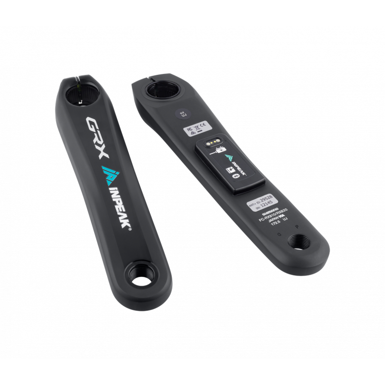 INPEAK GRX RX810/RX820 Powercrank-E Single-Sided Power Meter Black 170mm