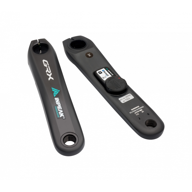 INPEAK GRX RX820 Powercrank Single-Sided Power Meter Black 170mm