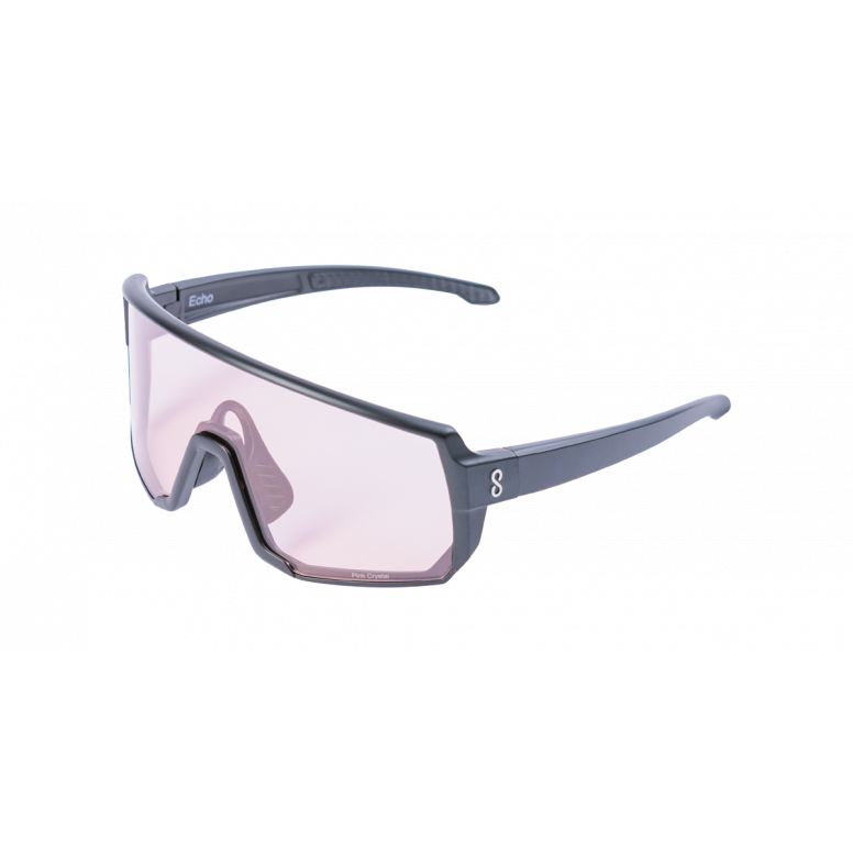 Coast Optics Echo Glasses Black Pink + Clear