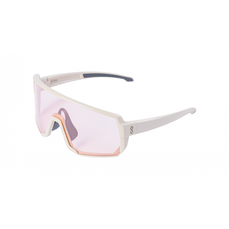 Coast Optics Echo Glasses Driftwood Pink + Clear