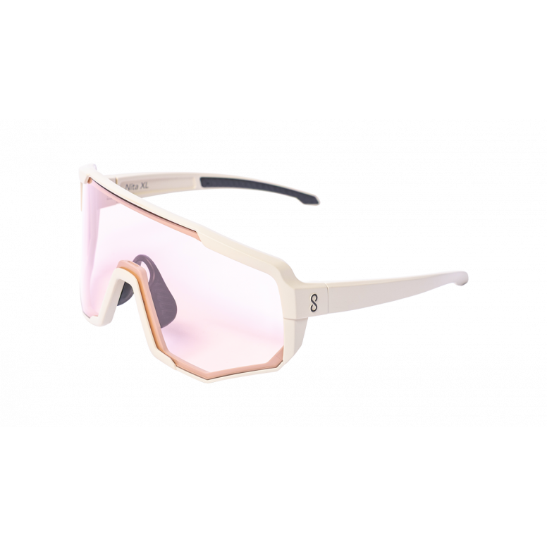 Coast Optics Nita XL Glasses Driftwood Pink + Clear