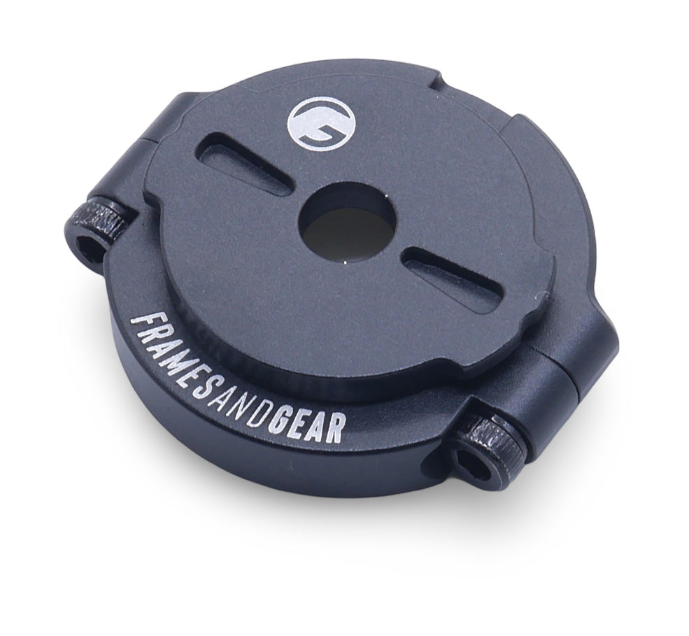Frames & Gear Lezyne Computer to Garmin Mount Adapter (CNC Aluminum)