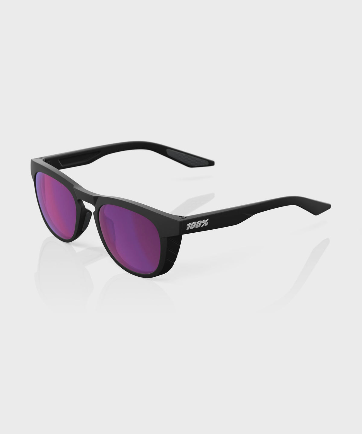 100% Slent Glasses Matte Black / Purple Multilayer