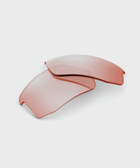 100% Speedcoupe Replacement Lenses (Pair) Dark Rose Short