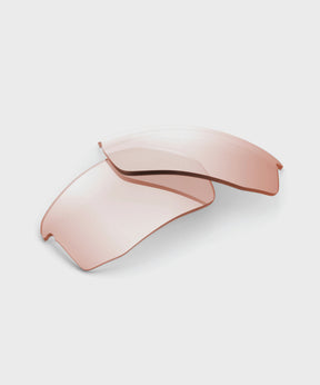 100% Speedcoupe Replacement Lenses (Pair) Light Rose Short