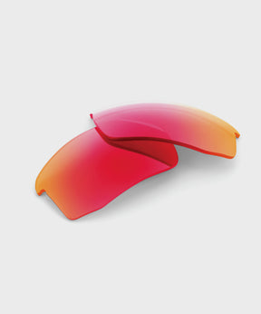 100% Speedcoupe Replacement Lenses (Pair) Purple Multilayer Mirror Short