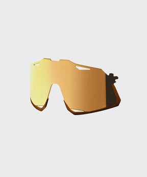 100% Hypercraft Replacement Polycarbonate Lens HiPER Gold Mirror
