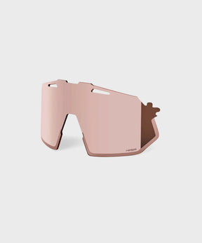 100% Hypercraft SQ Replacement Polycarbonate Lens HiPER Crimson Silver Mirror