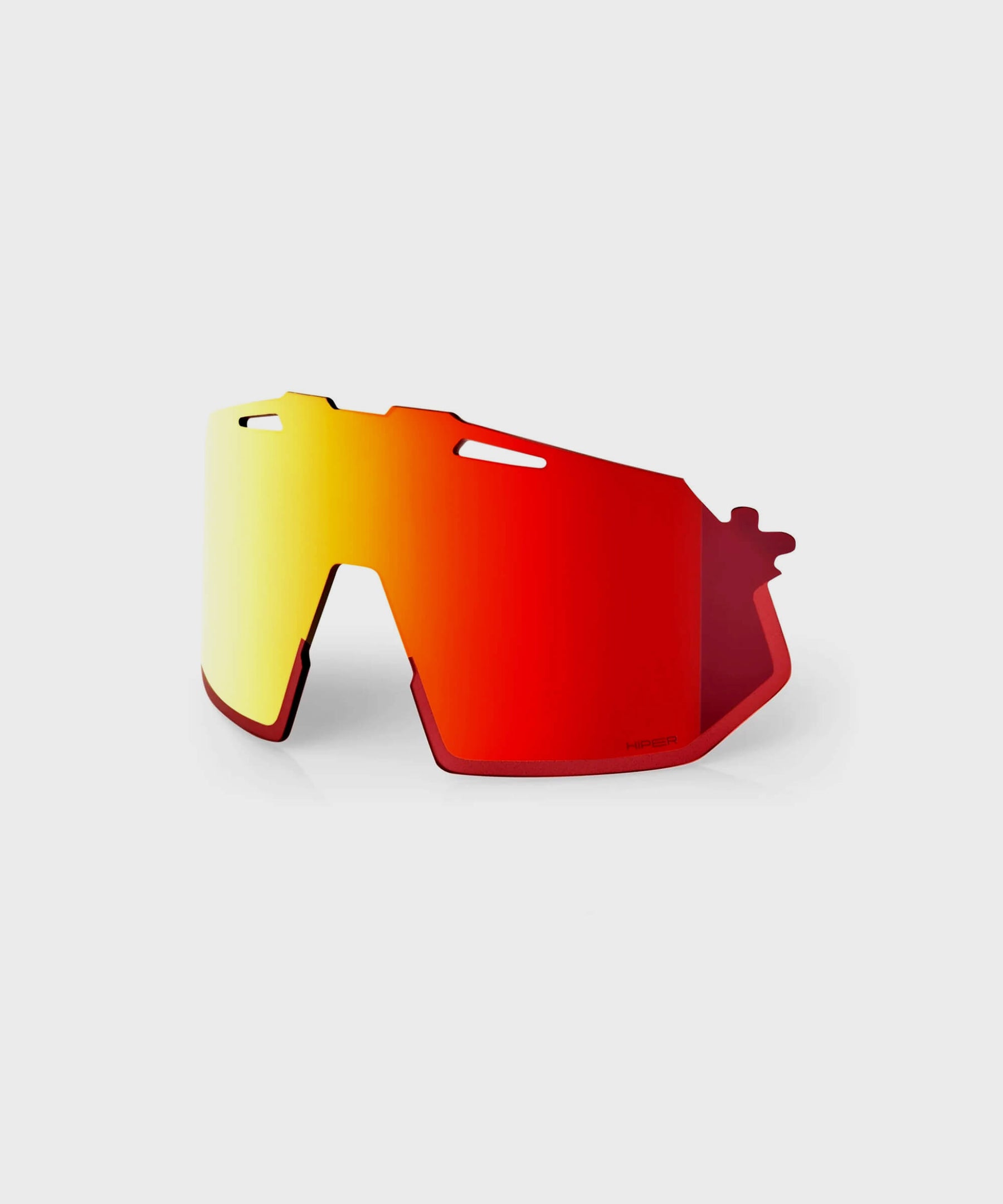 100% Hypercraft SQ Replacement Polycarbonate Lens HiPER Red Multilayer Mirror