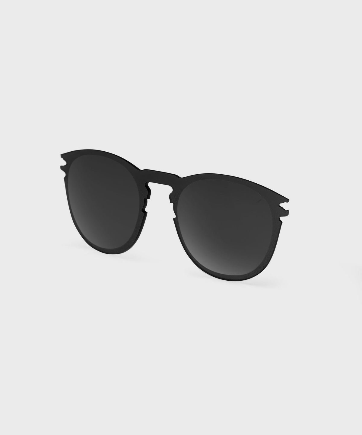 100% Legere Round Replacement Lens Smoke