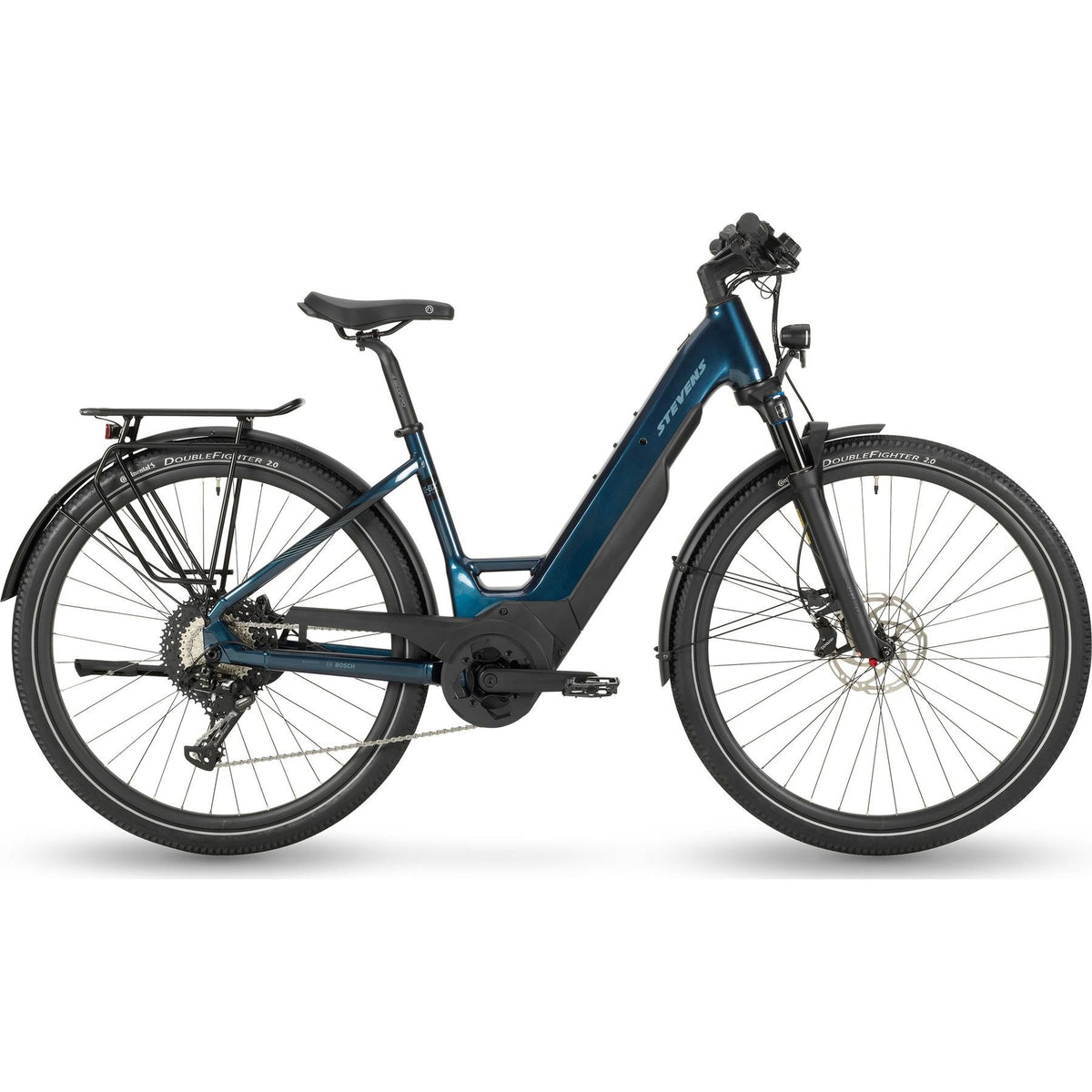 Stevens E-8X Tour Plus Forma Gen.1 Electric City Bike Blue L