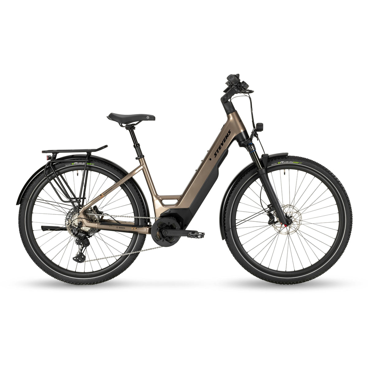 Stevens E-Universe 9.7.1 Plus FEQ Forma Electric City Bike Brown XL