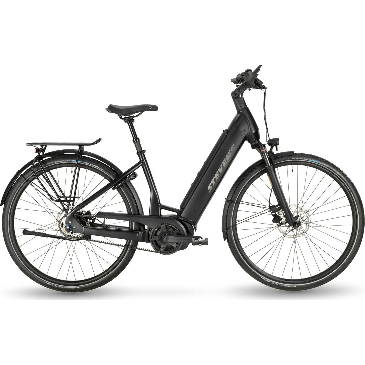 Stevens E-Courier Luxe Forma Gen.1 Electric City Bike Black L