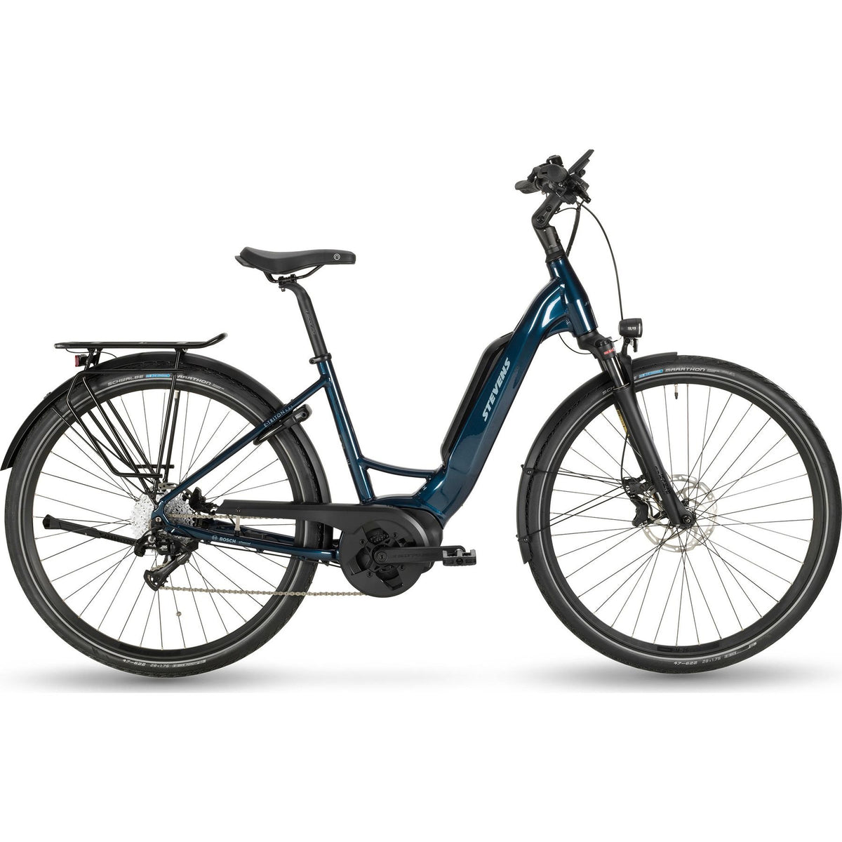 Stevens E-Triton 5.5.1 Forma Gen.1 Electric City Bike Blue M