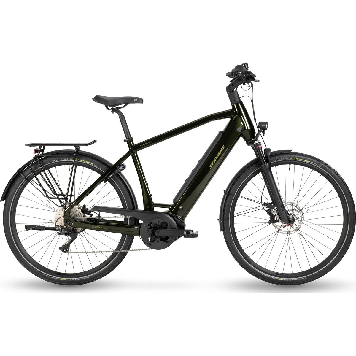 Stevens E-Triton 7.6.1 HT Electric City Bike Green XL