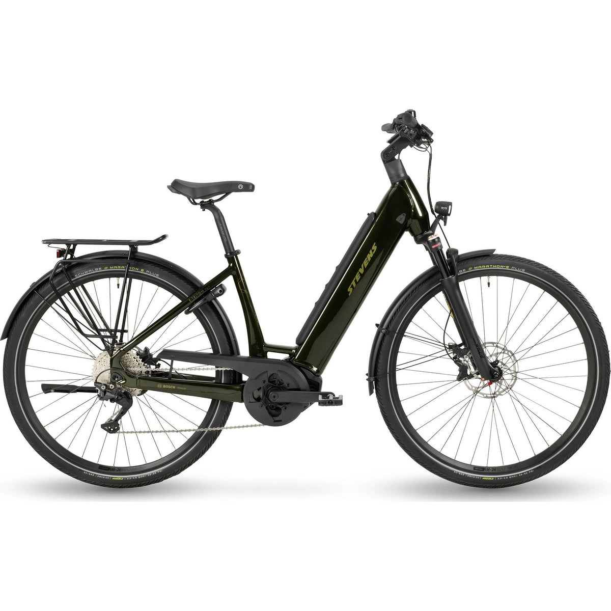 Stevens E-Triton 7.6.1 Forma Electric City Bike Green L