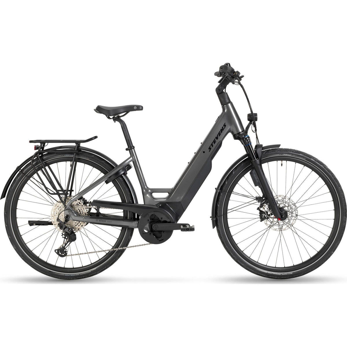 Stevens E-Triton 9.7.1 Plus Forma Electric City Bike Grey L