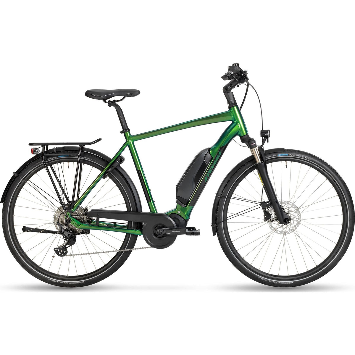 Stevens E-Bormio HT Electric City Bike Green XXL