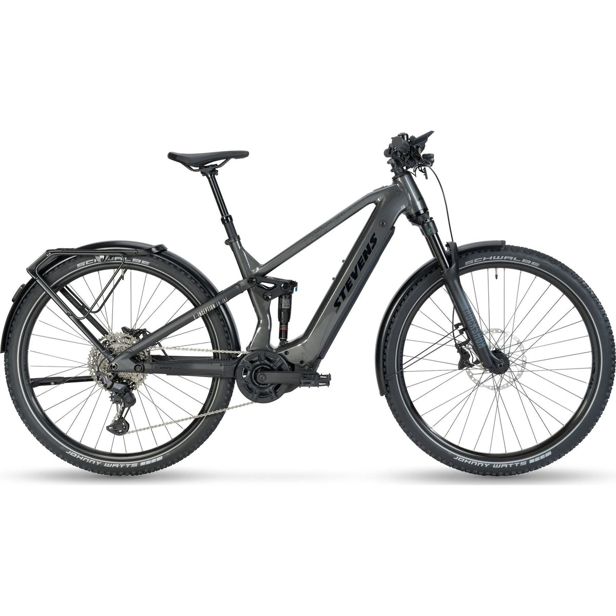 Stevens E-Inception TR 7.6.1 FEQ Gen.2 Electric Trekking Bike Black XL