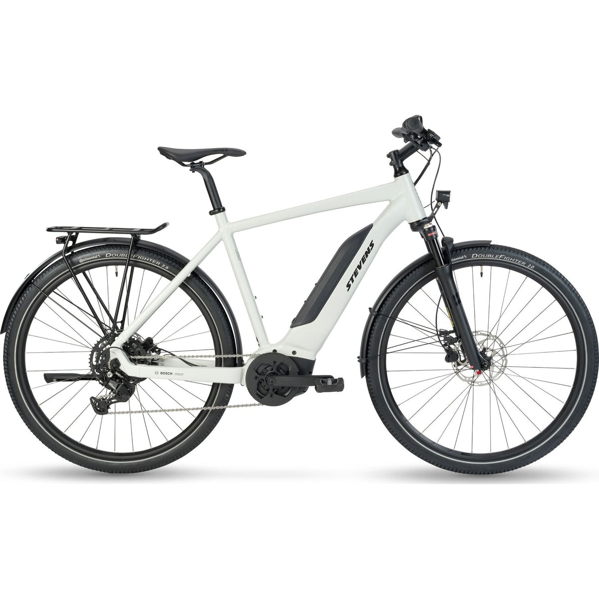 Stevens E-4X Tour HT Gen.2 Electric City Bike Grey XXL