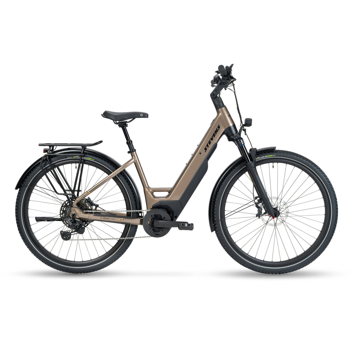 Stevens E-Universe 9.8.1 Plus FEQ Forma Electric City Bike Brown XL