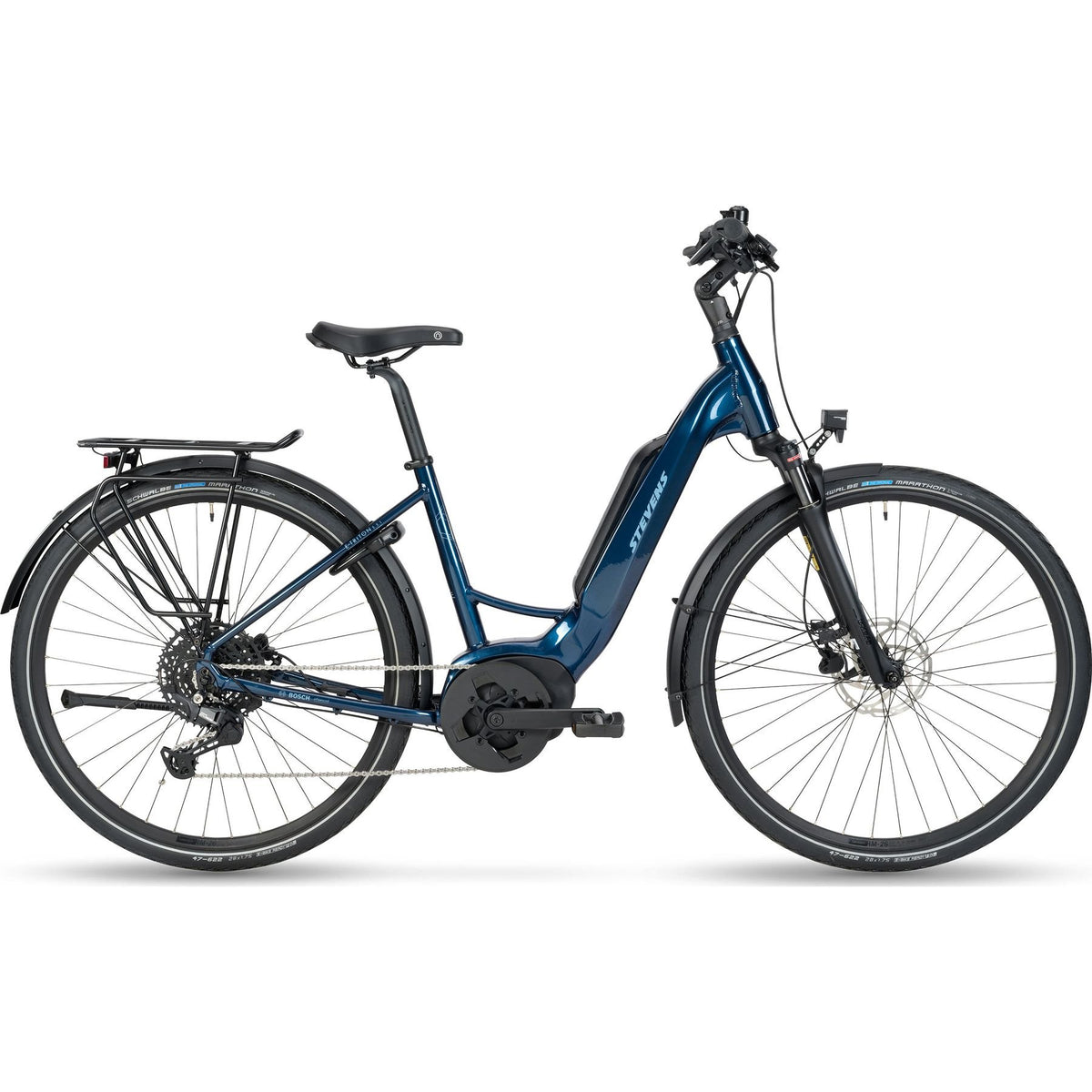 Stevens E-Triton 5.5.1 Forma Gen.2 Electric City Bike Blue M