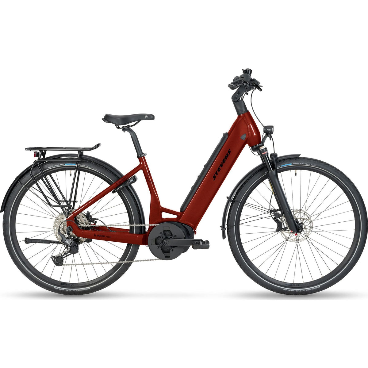 Stevens E-Triton 6.6.1 Forma Electric City Bike Red M