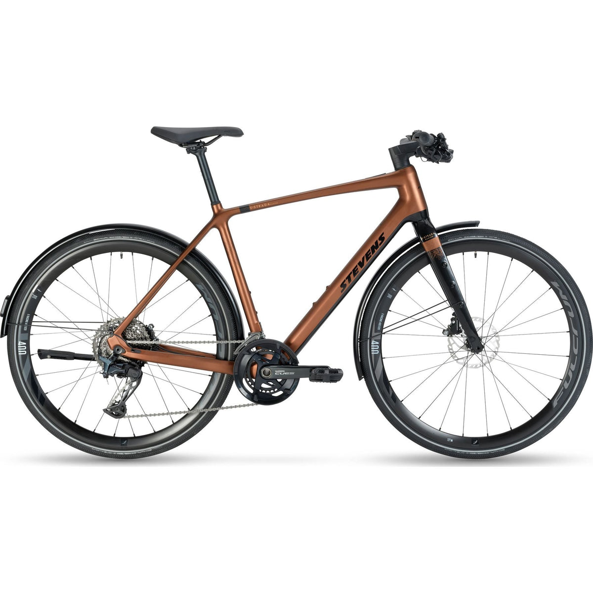 Stevens E-Strada 8.3.4 FEQ Electric City Bike Brown XL