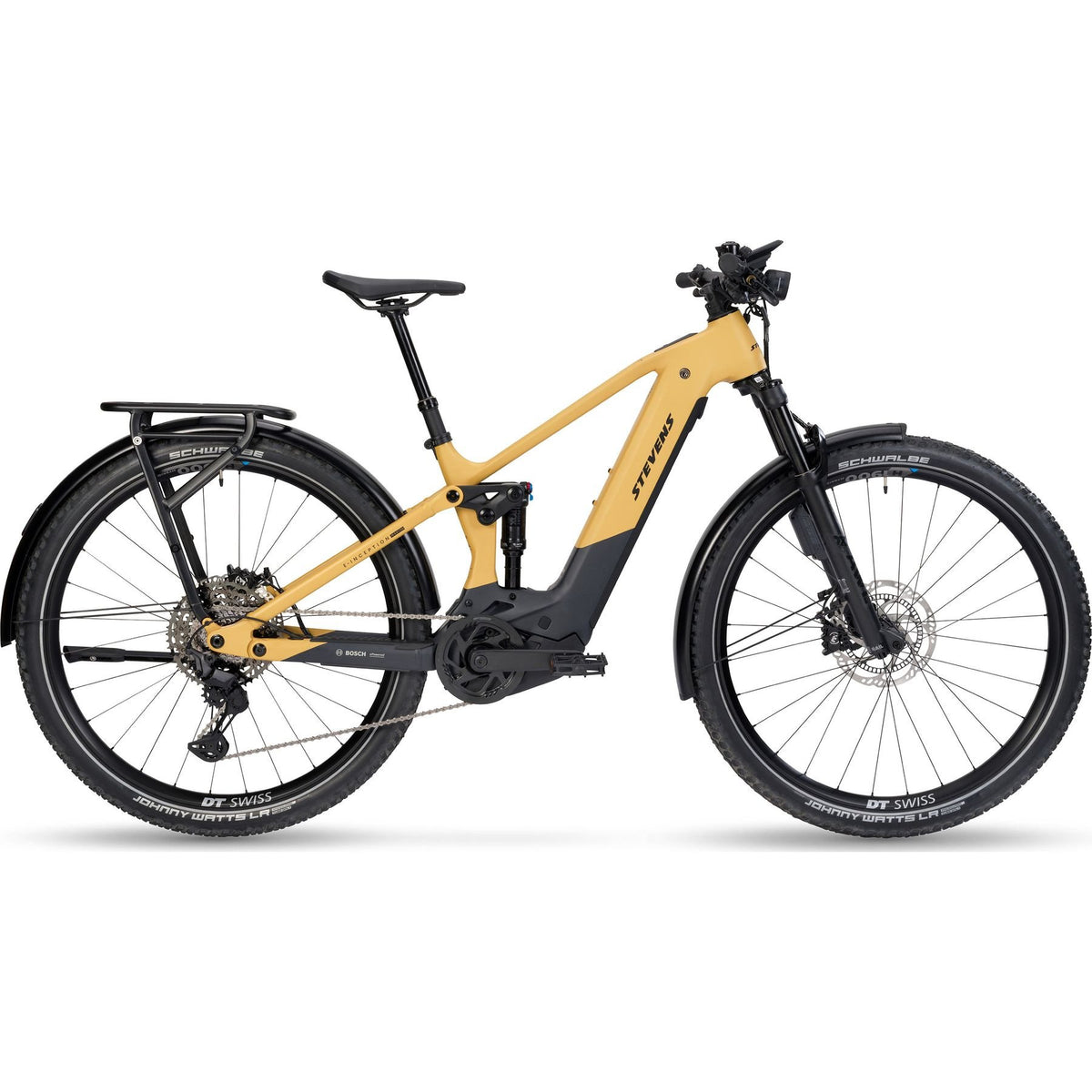 Stevens E-Inception TR 8.8.1 FEQ Electric Trekking Bike Yellow XL