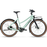 Stevens E-Simeto LT Womens Electric City Bike Green XL
