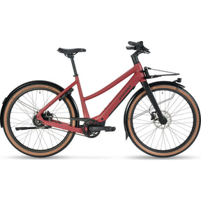 Stevens E-Simeto LT Womens Electric City Bike Red L