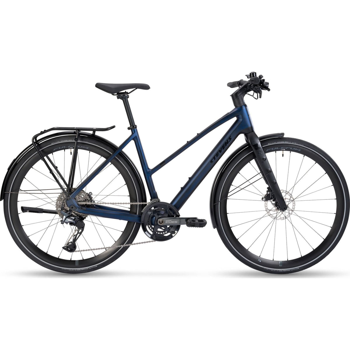 Stevens E-Strada 8.3.4 FEQ LT Womens Electric City Bike Blue M