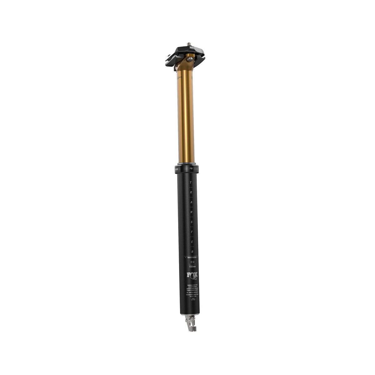 FOX Transfer Factory Dropper Seatpost 2025 Black/Kashima 34.9mm 240mm