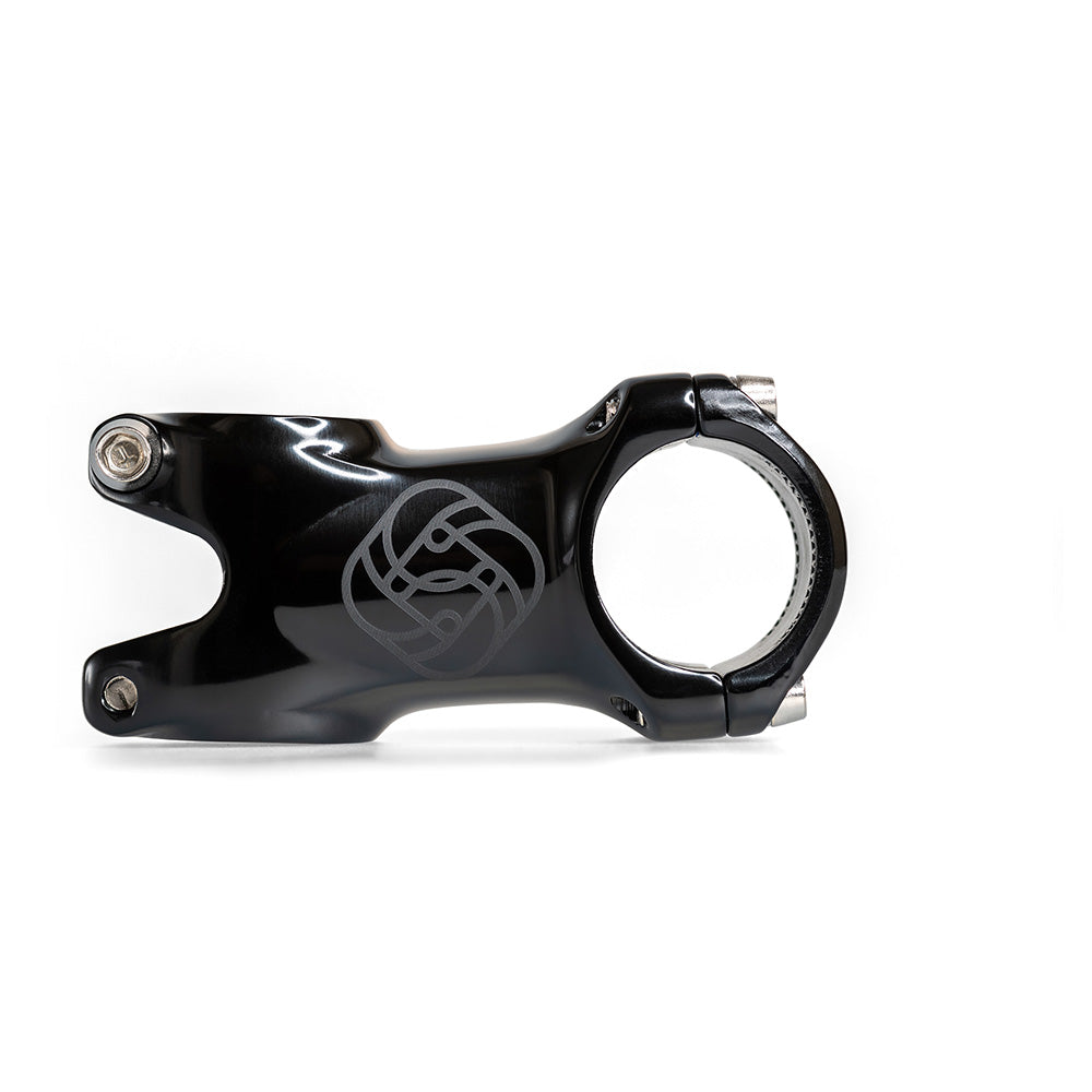 gusset staff stem Black 60mm