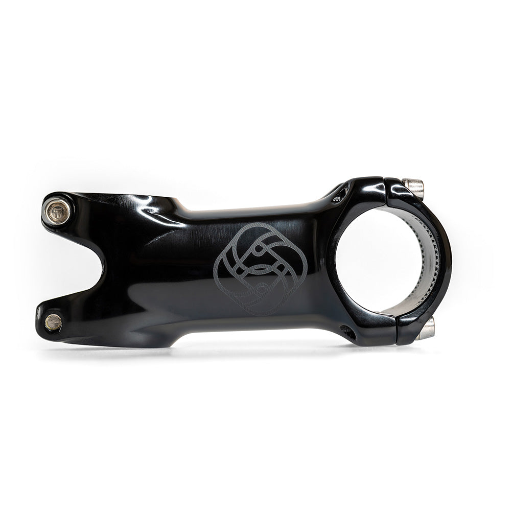 gusset staff stem Black 80mm