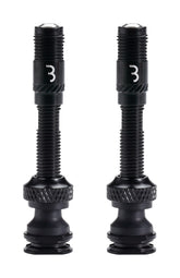 BBB BTI-166 CoreCaps High Flow Tubeless Valves Black 40 mm