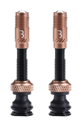 BBB BTI-166 CoreCaps High Flow Tubeless Valves Copper 40 mm