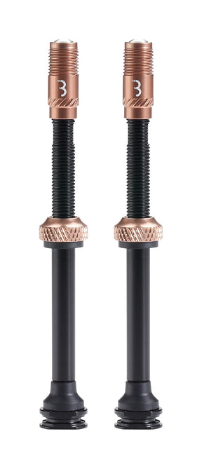 BBB BTI-166 CoreCaps High Flow Tubeless Valves Copper 80 mm