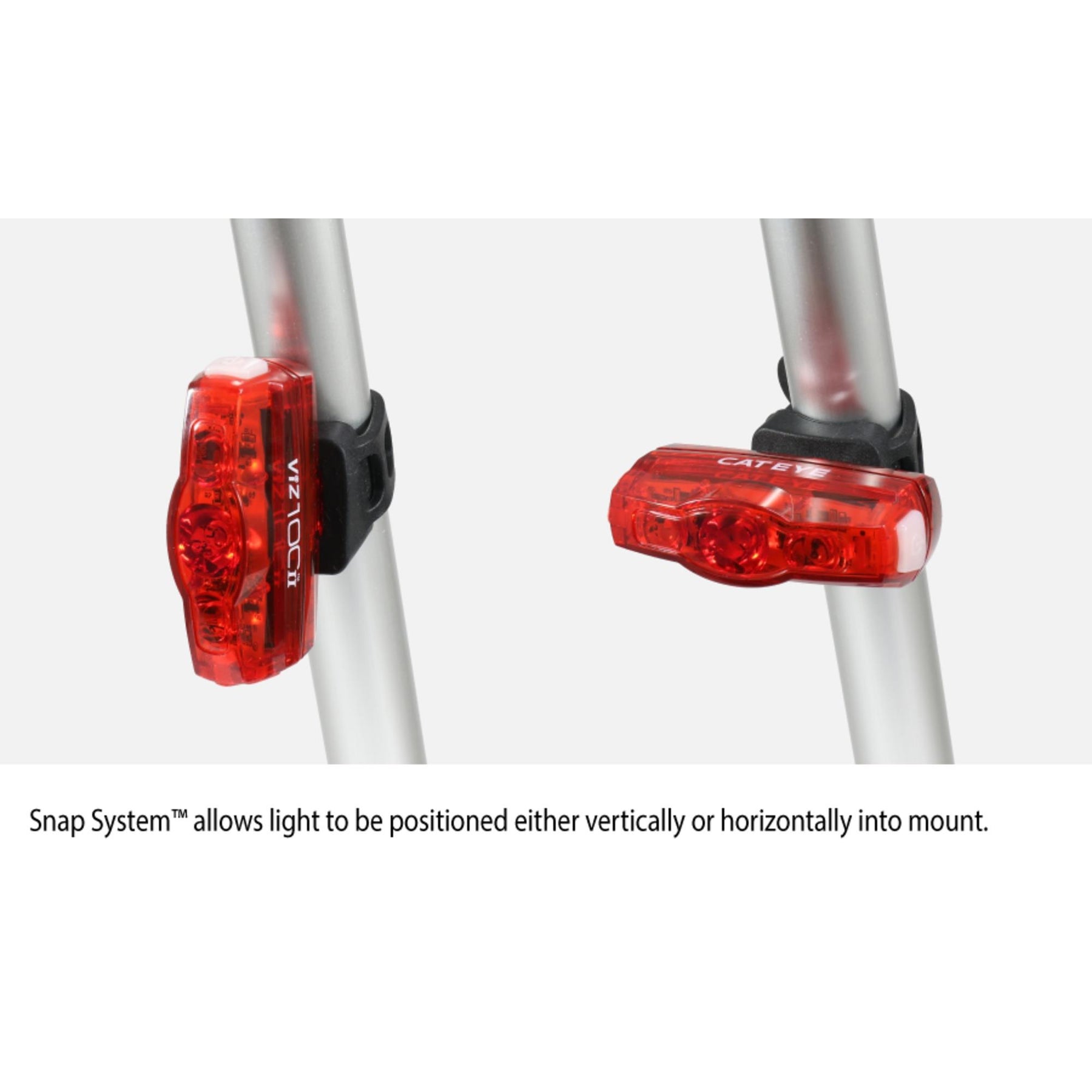 Cateye AMPP 200 II/Viz100 II Bike Light Set