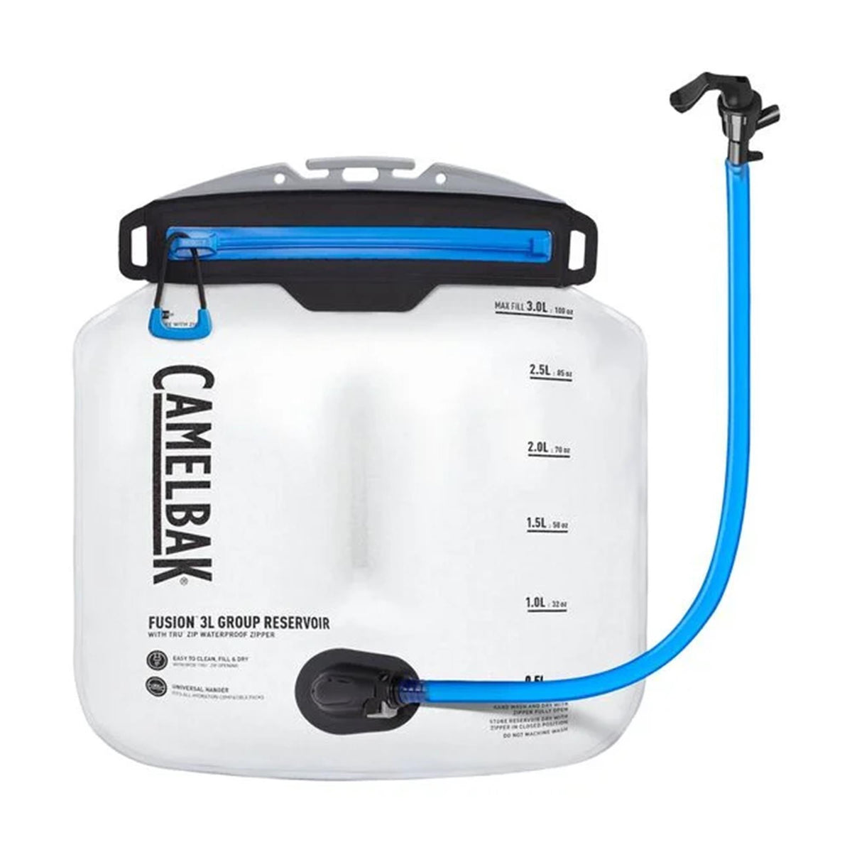 Camelbak Fusion 3L Group Reservoir With Tru Zip Waterproof Zipper