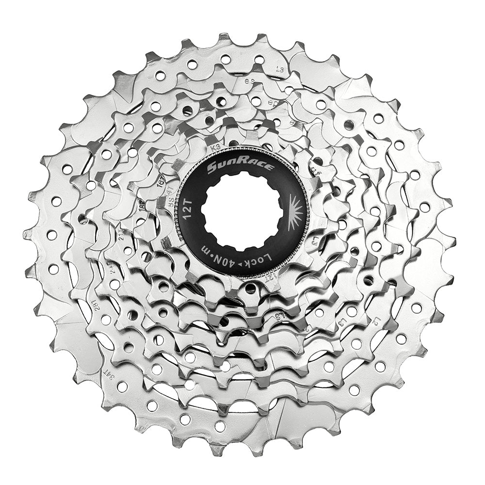 Sunrace Super Fluid Drive 8 Speed Cassette Silver 11-32T
