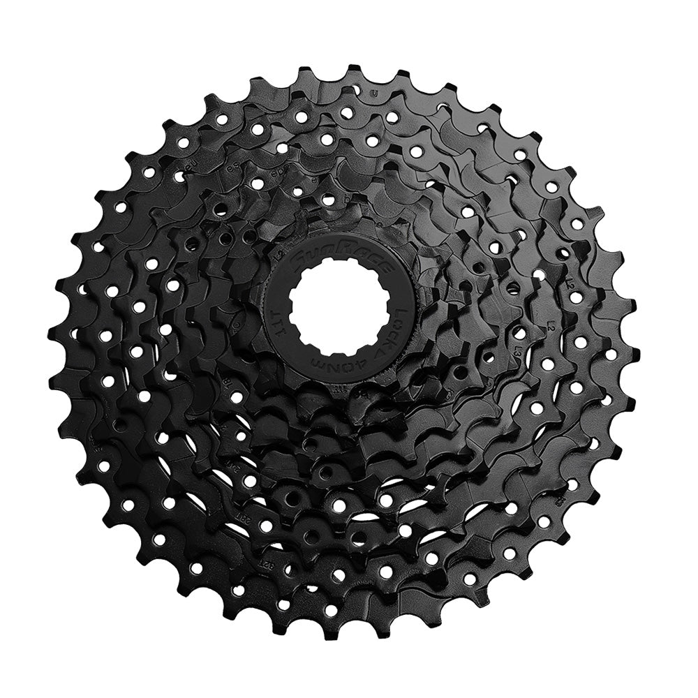 Sunrace U980 9 Speed Cassettes Black 11-36T