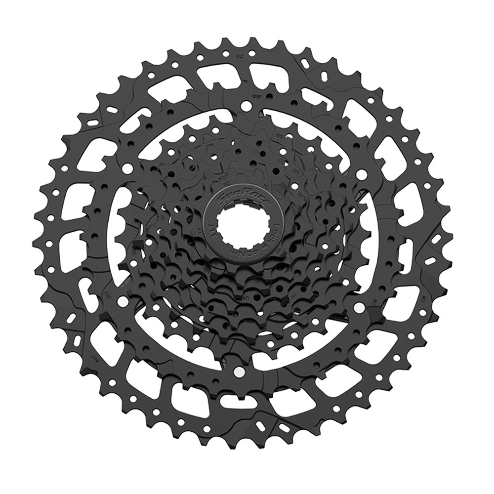 Sunrace U980 9 Speed Cassettes Black 11-42T