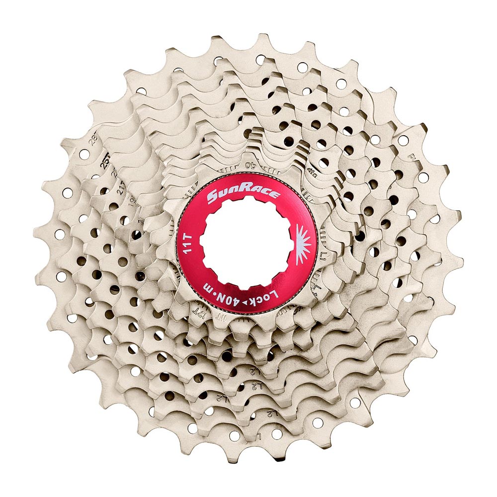 Sunrace RX1 11 Speed Cassette Silver 11-28T