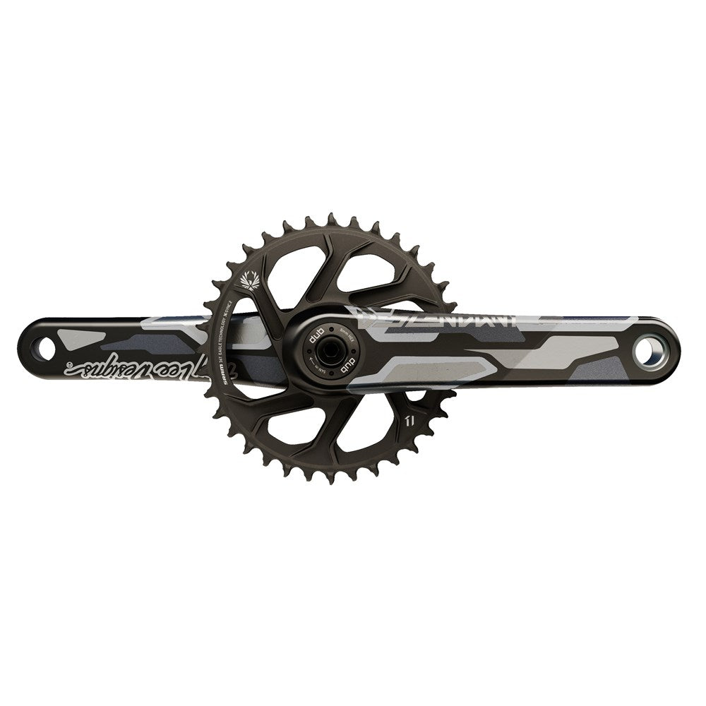 Truvativ Descendant CoLab Troy Lee Designs Eagle Crankset All Downhill DUB83 12s With Direct Mount 36t X-SYNC 2 CNC Chainring Black 170mm