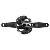 Sram X0 Eagle T-Type Q174 Crankset 55mm Chainline DUB MTB Wide 2-Guards 32T (BB & BB Dub Spacers Are Not Included) V2 Black 165mm