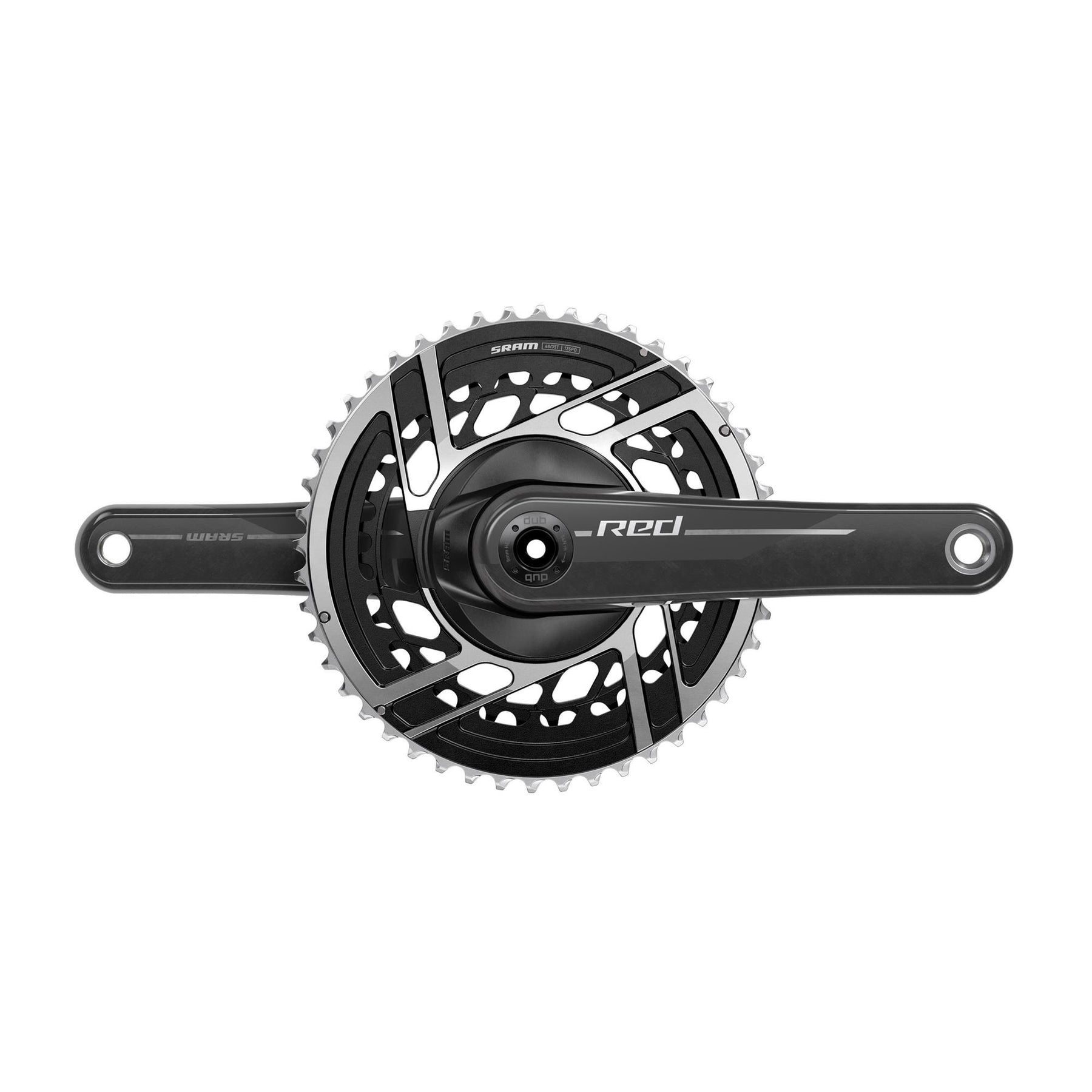 Sram Red E1 DUB 2X Direct Mount Crankset Black 175mm 50-37T