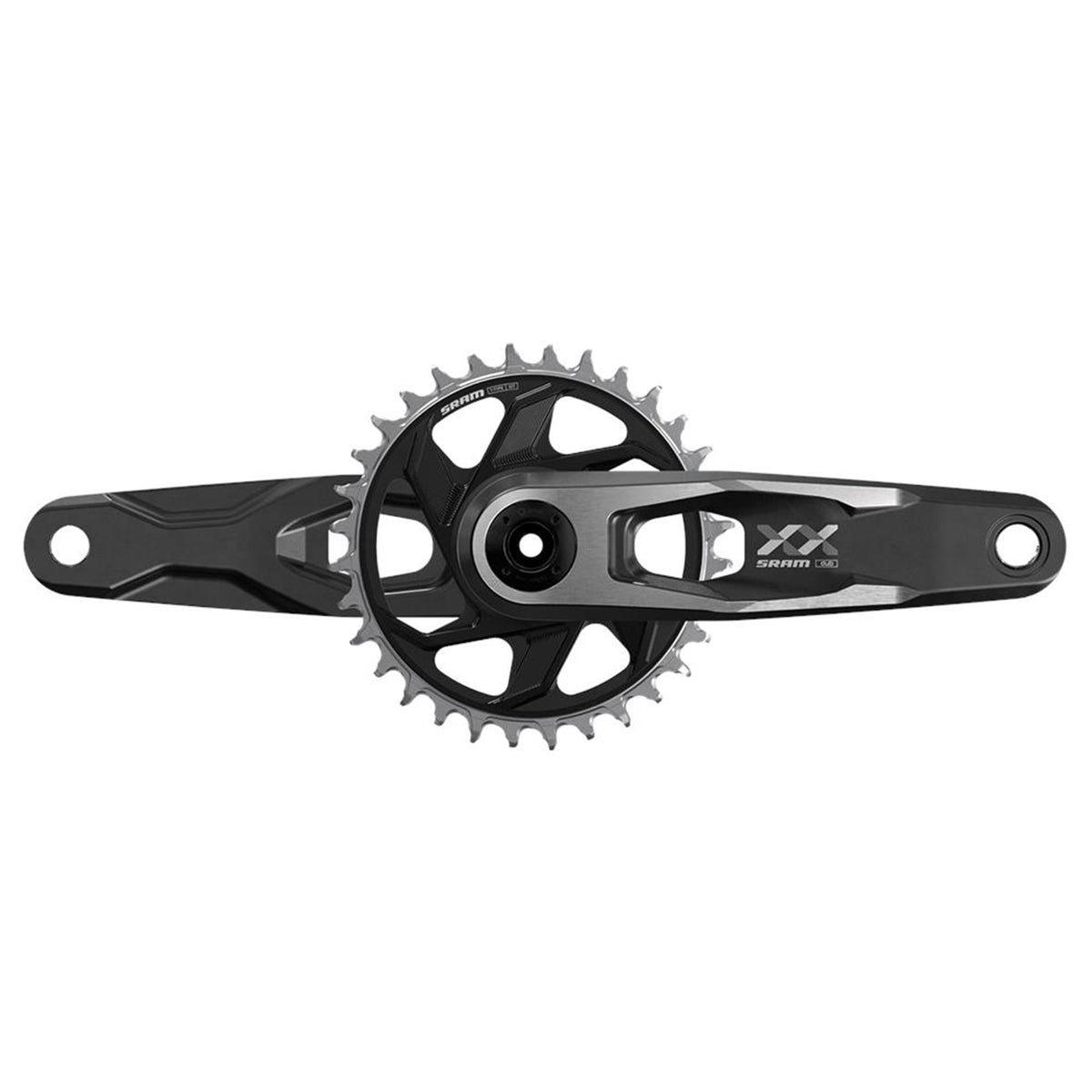 Sram XX Downhill CL55 DUB MTB Crankset w/ 34t T-Type Chainring Black 150mm